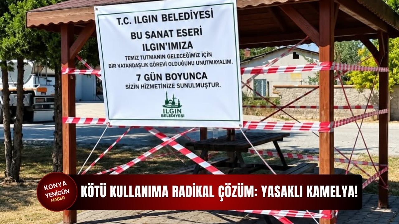 Kötü kullanıma radikal çözüm: Yasaklı kamelya!