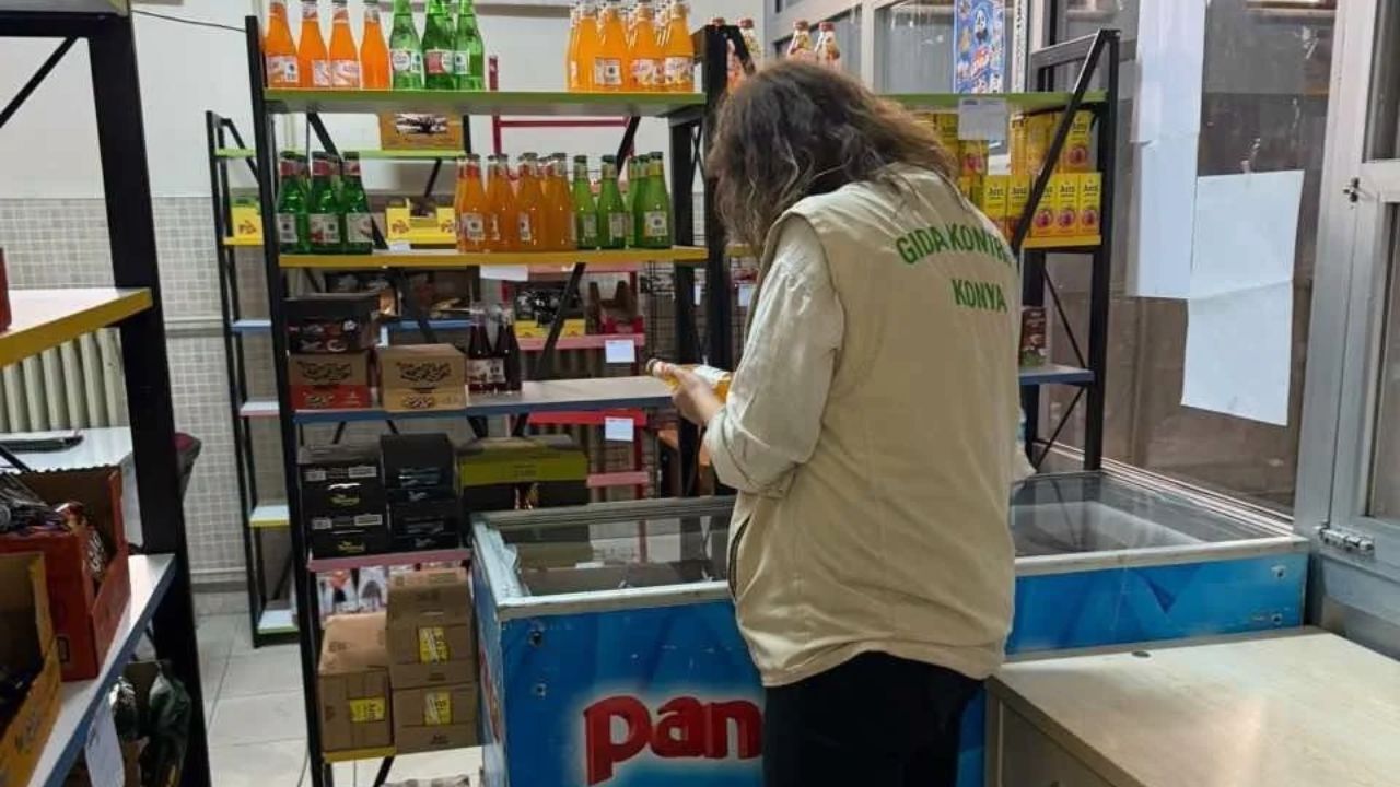Sarayönü’nde öğrencilerin sağlığı için gıda denetimi!
