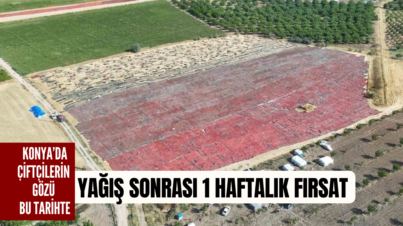 Konya’da çiftçilerin gözü bu tarihte: Yağış sonrası 1 haftalık fırsat