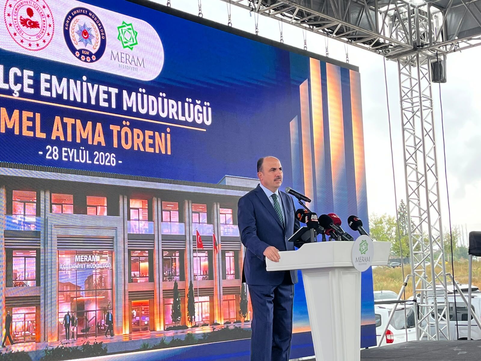 Yeni Emniyet Binası Temel Atma 2