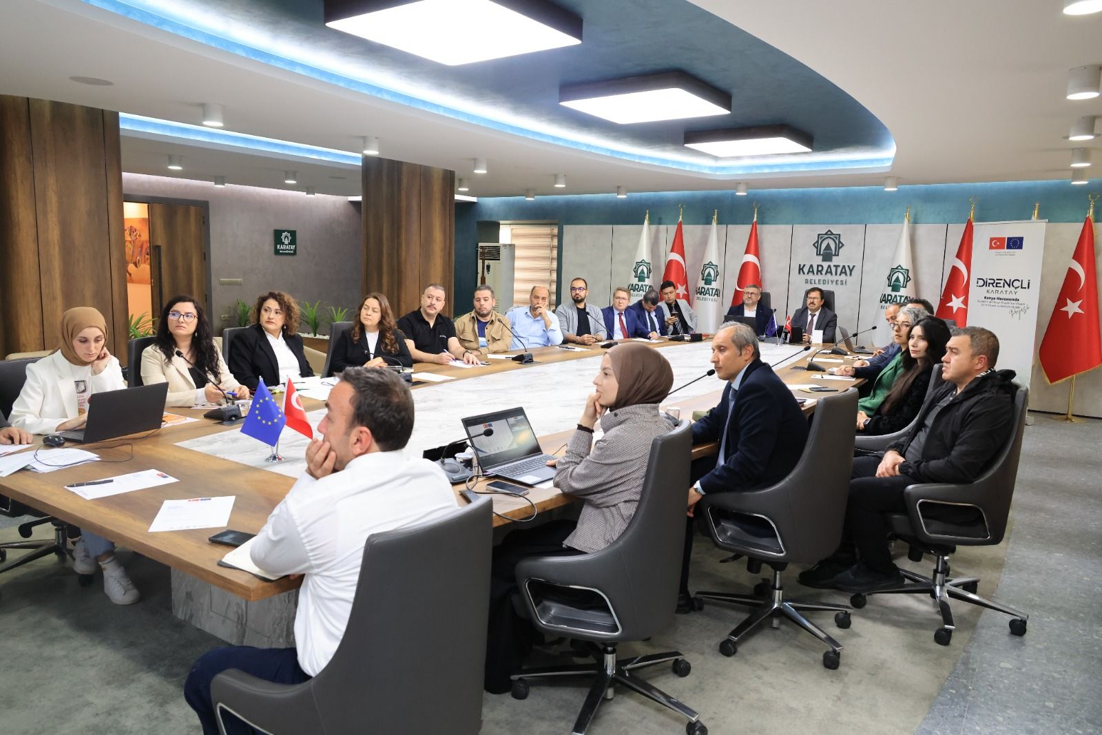 Ab Destekli Dirençli Karatay Projesi’nin Ii. Yönlendirme Kurulu Toplantısı Gerçekleştirildi (2)
