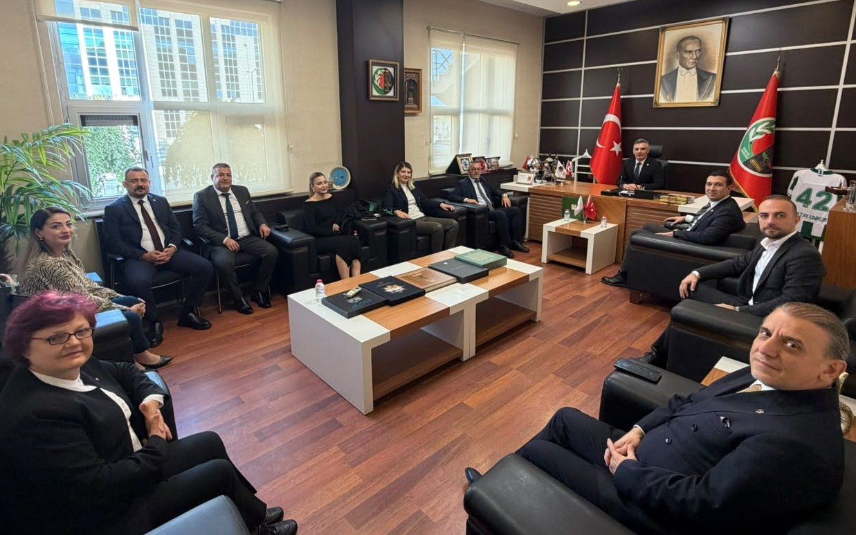 Chp, Konya Barosu Hayirli Olsun Zi̇yareti̇ Haber Fotolari (1)