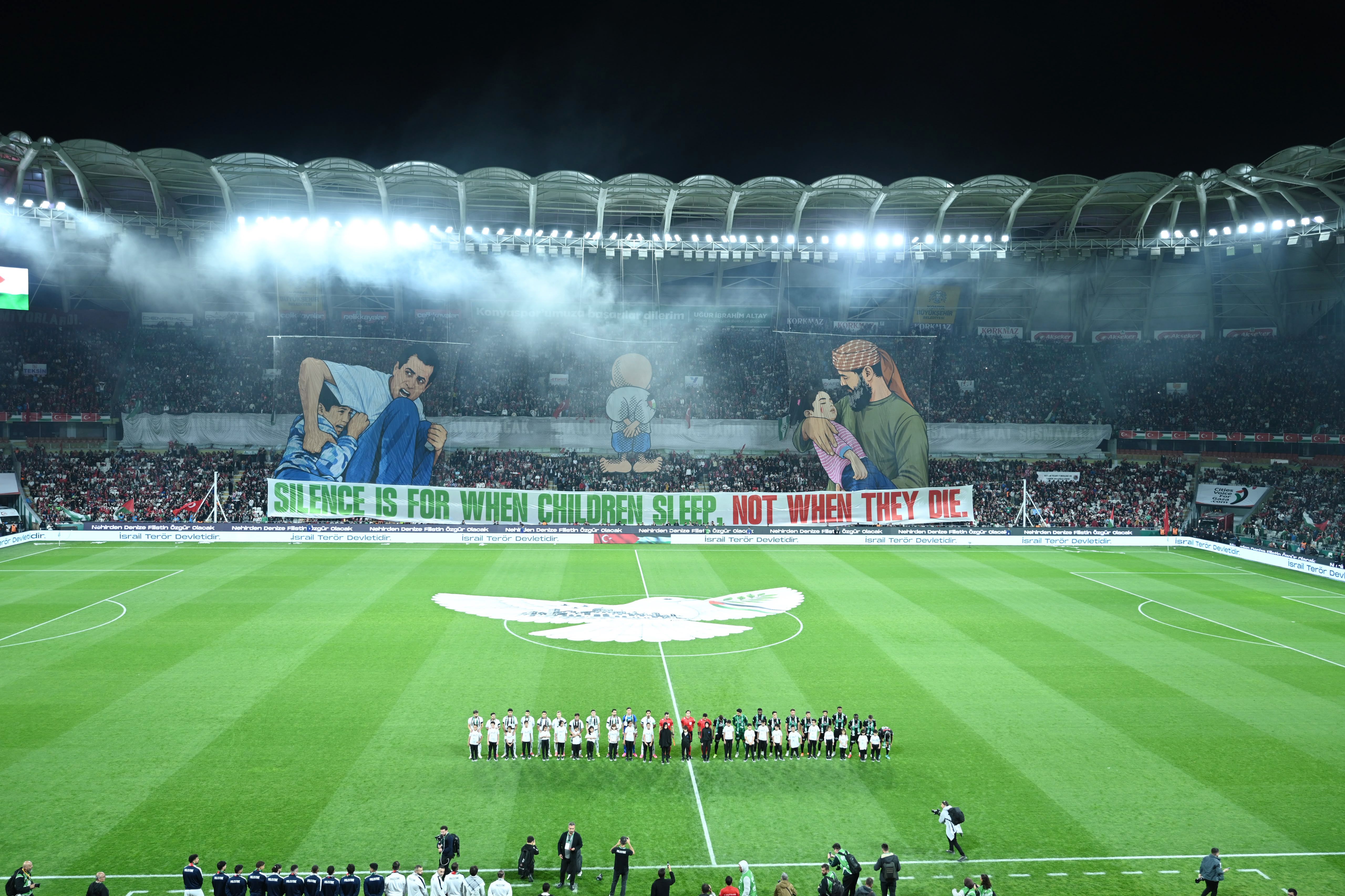 Filistin Konyaspro Dostluk Maçı (2)