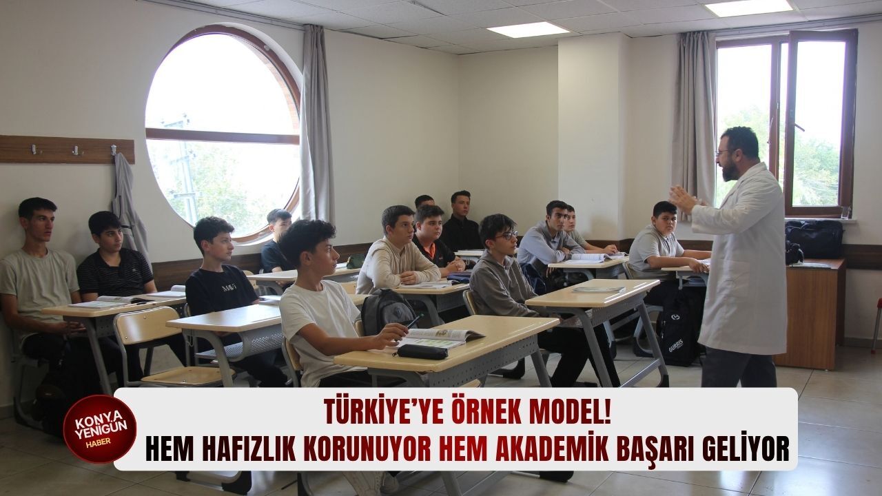 Hem hafızlık korunuyor hem akademik başarı geliyor