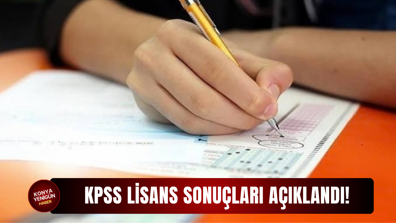 KPSS Lisans sonuçları açıklandı!