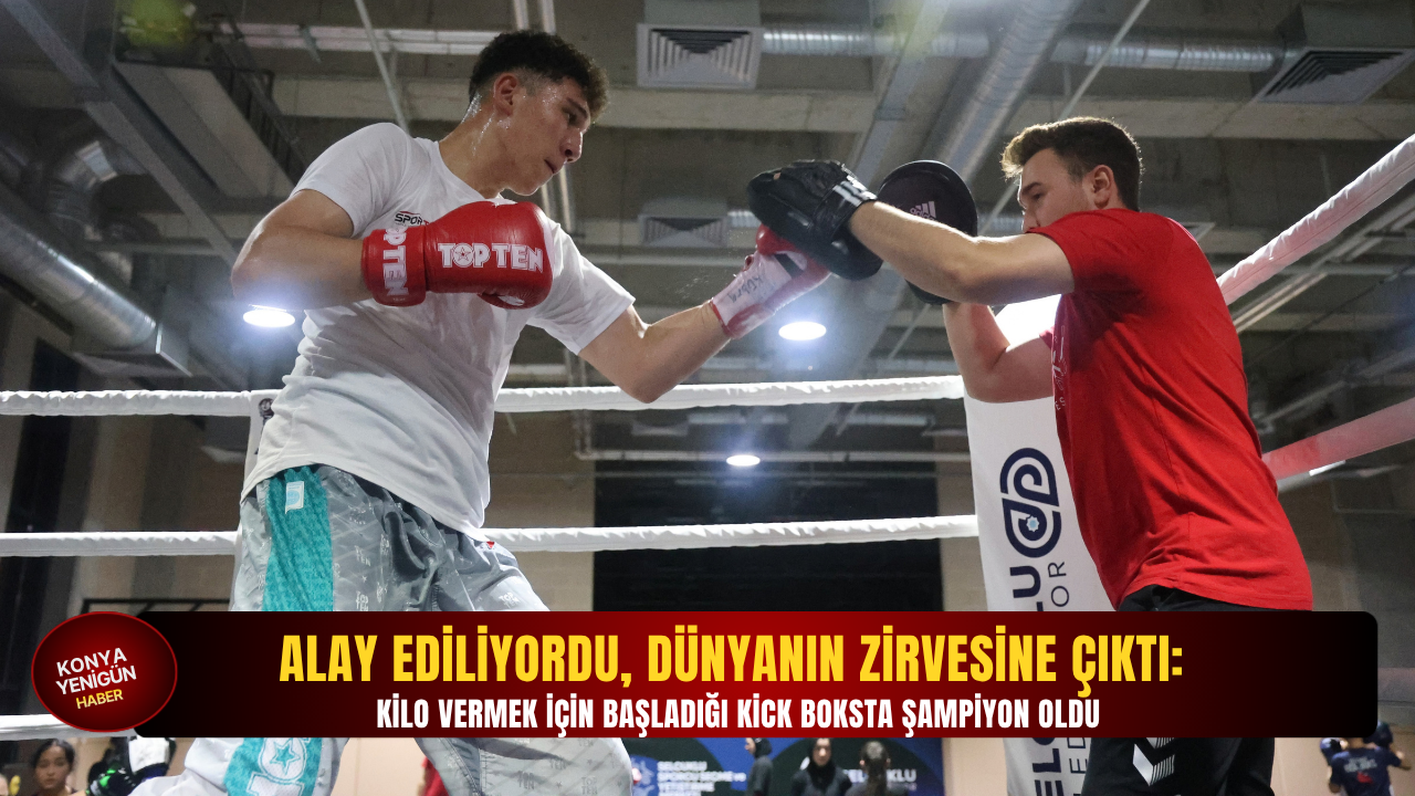 Alay ediliyordu, dünyanın zirvesine çıktı: Kilo vermek için başladığı kick boksta şampiyon oldu