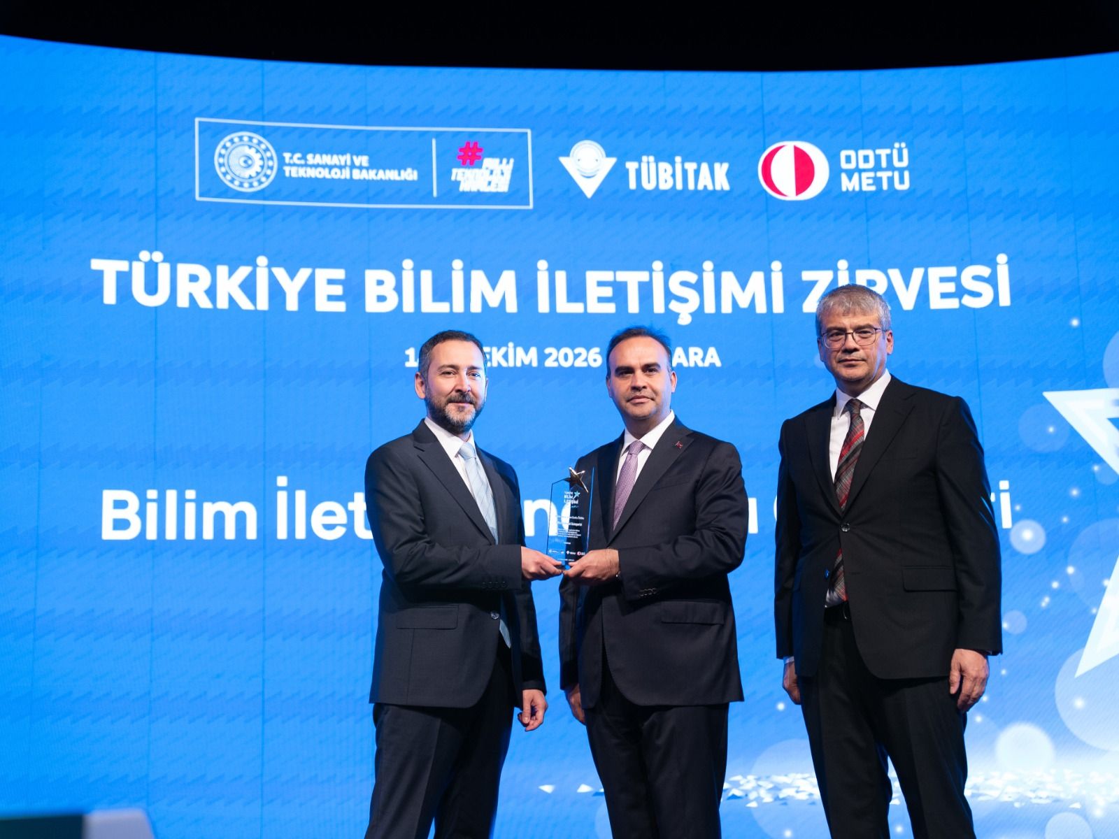 Konya başkentte prestijli ödülün sahibi oldu