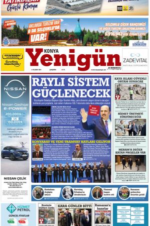 Konya Yenigün Gazetesi - 28.02.2024 Manşeti