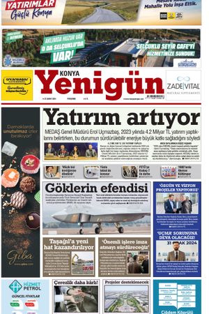 Konya Yenigün Gazetesi - 22.02.2024 Manşeti