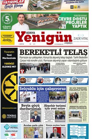 Konya Yenigün Gazetesi - 05.03.2024 Manşeti