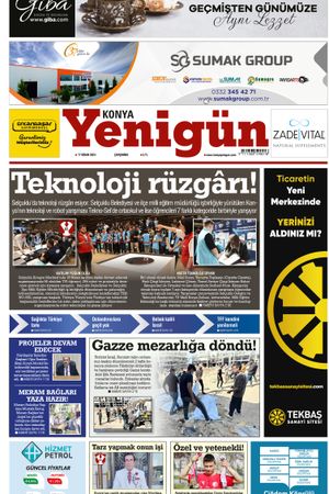 Konya Yenigün Gazetesi - 17.04.2024 Manşeti